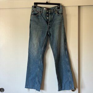 RE/DONE Women's 90s High Rise Loose